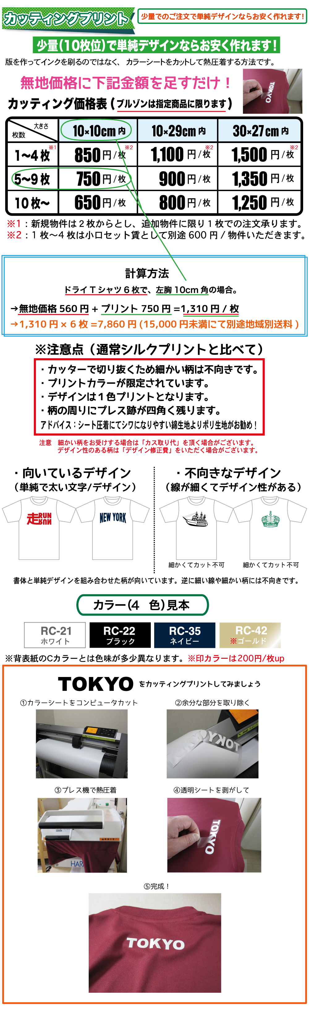 カッティングプリント