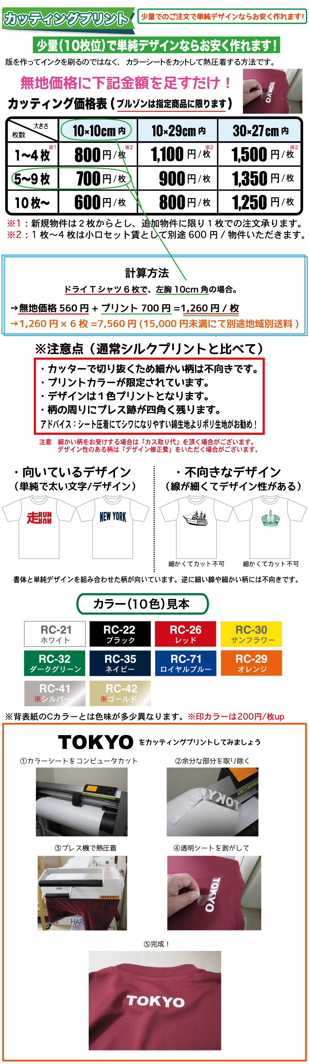 カッティングプリント